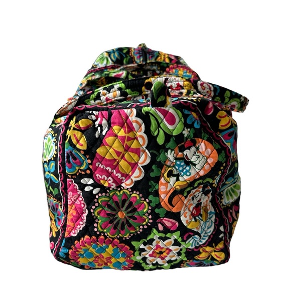 Disney Parks Exclusive Vera Bradley Midnight Mickey Retired Print Large Duffle - Picture 2 of 7